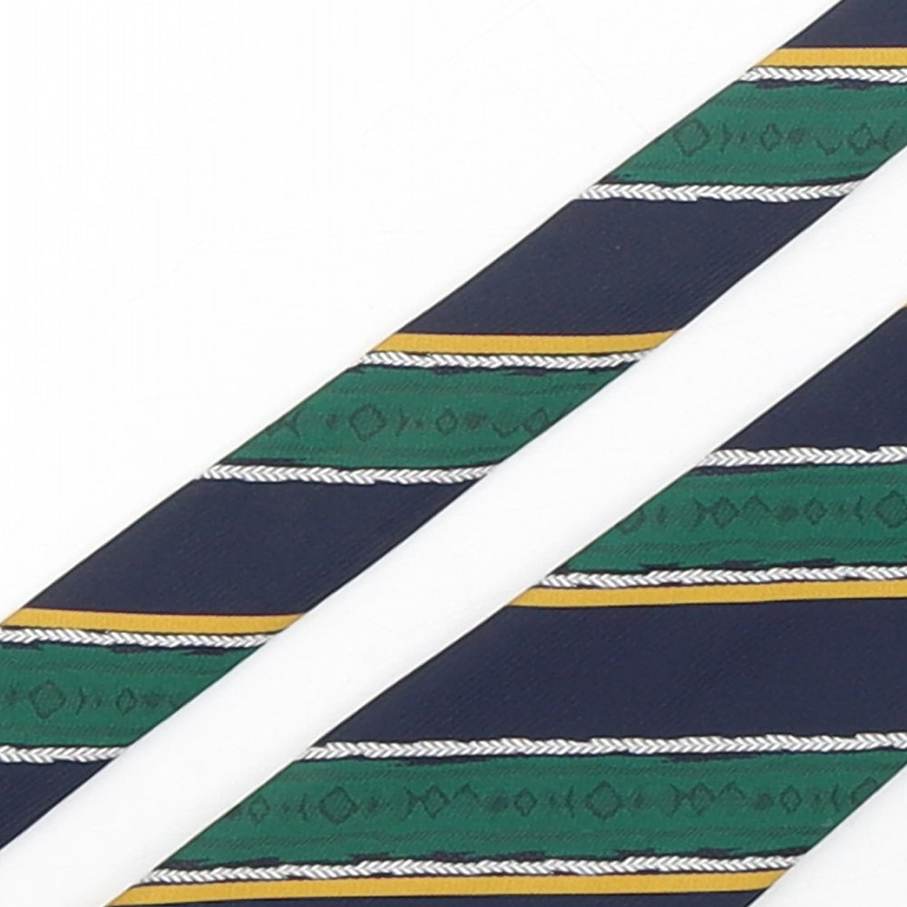 The Official Tour Tie Mens Multicoloured Striped Polyester Pointed Tie One Size - England Cricket