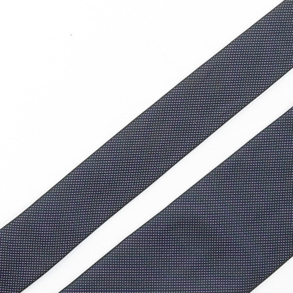 Marks and Spencer Mens Blue Polka Dot Polyester Pointed Tie One Size