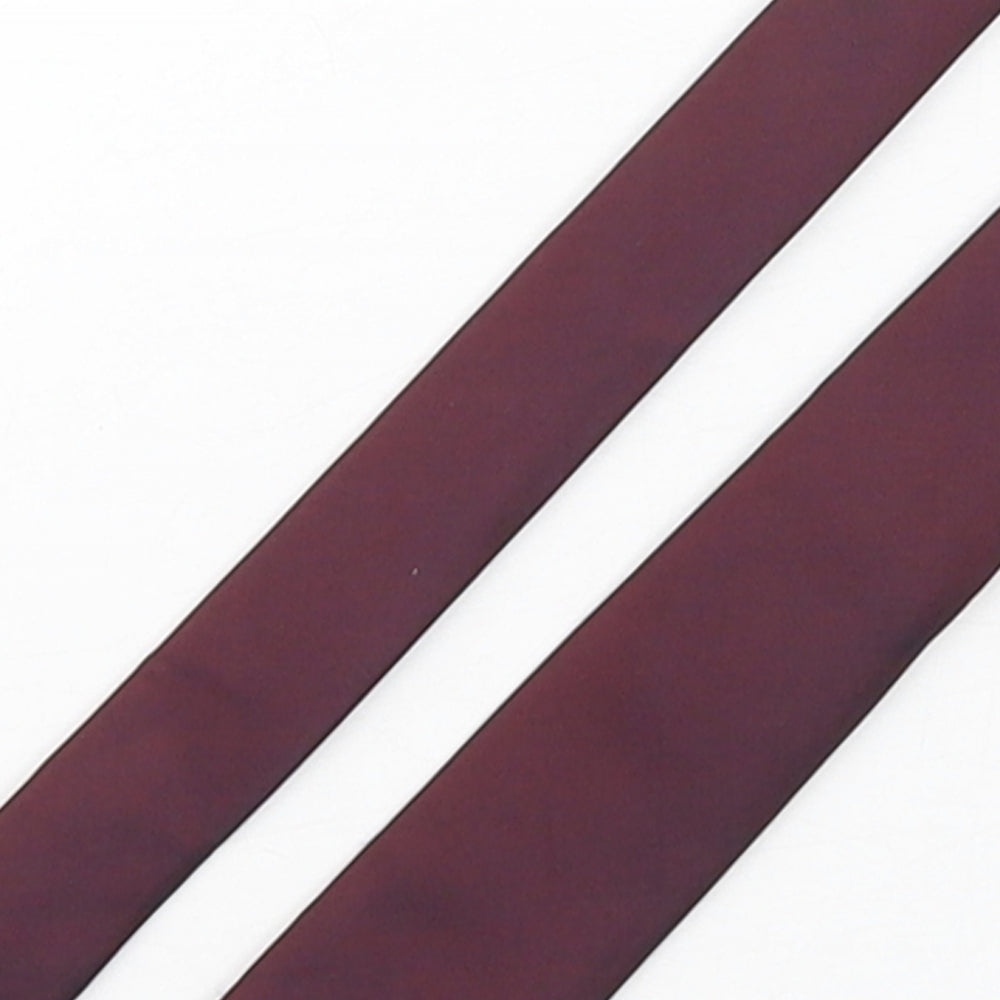 NEXT Mens Purple  Polyester Pointed Tie One Size