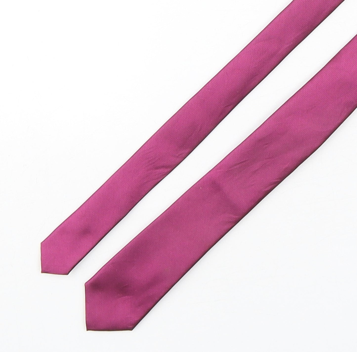 Moss Mens Purple  Polyester Pointed Tie One Size