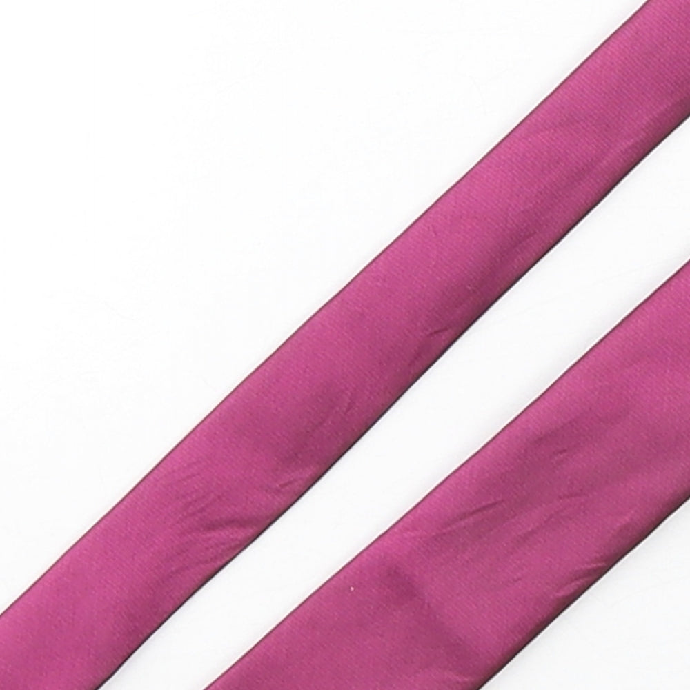 Moss Mens Purple  Polyester Pointed Tie One Size
