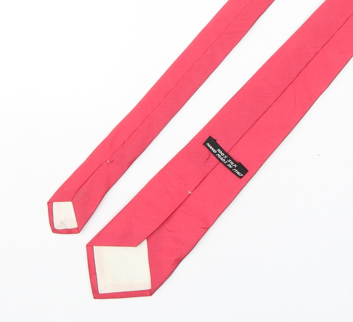 Preworn Mens Multicoloured Geometric Silk Pointed Tie One Size