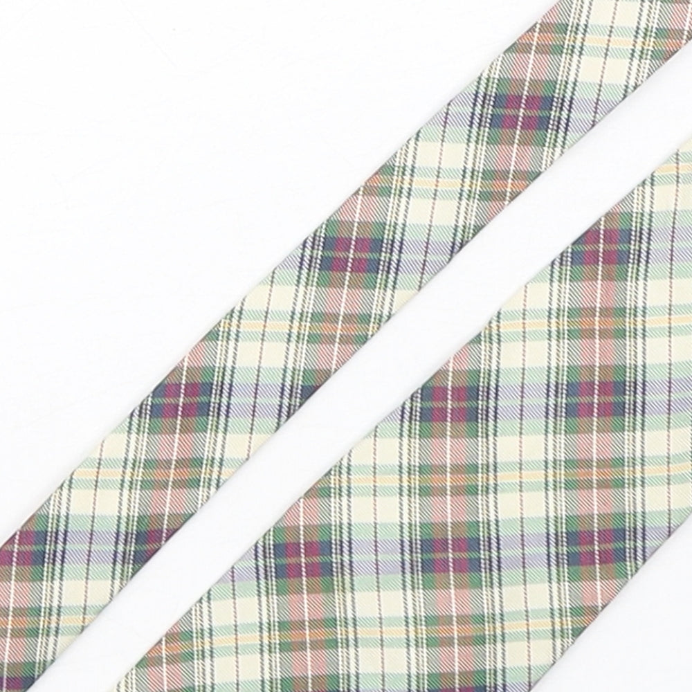Polo Ralph Lauren Mens Multicoloured Plaids & Checks Silk Pointed Tie One Size