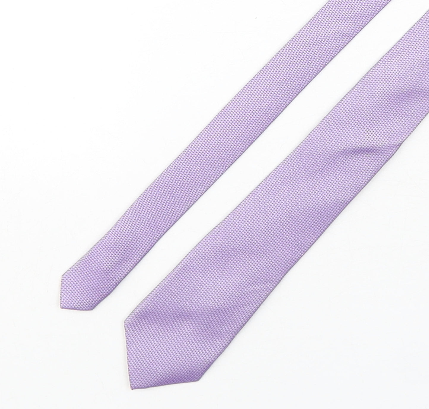 Blazer  Mens Purple Geometric Silk Pointed Tie One Size