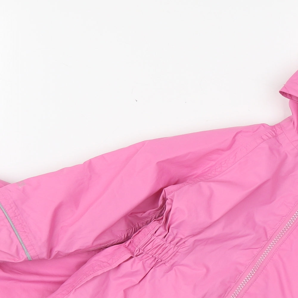 Regatta Girls Pink   Basic Coat Snowsuit Size 2-3 Years  Zip