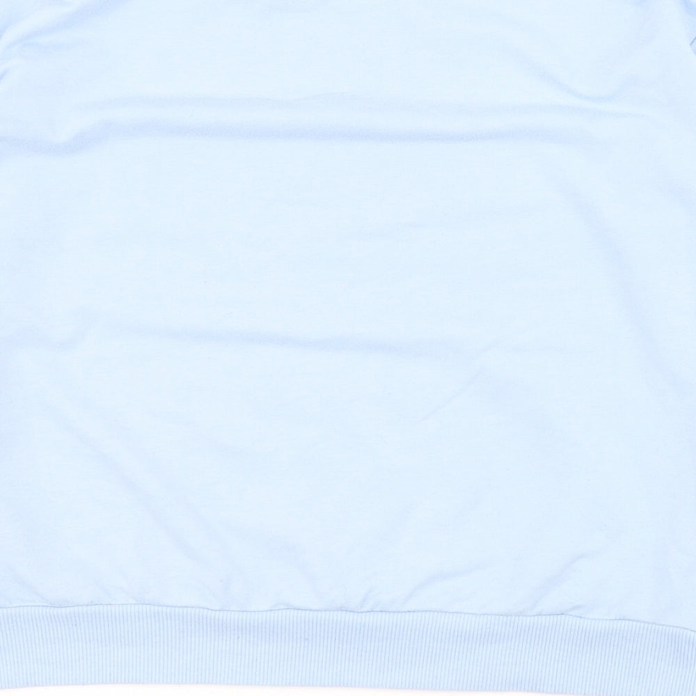 SheIn Girls Blue  Polyester Pullover Sweatshirt Size 10 Years  Pullover - Hearts