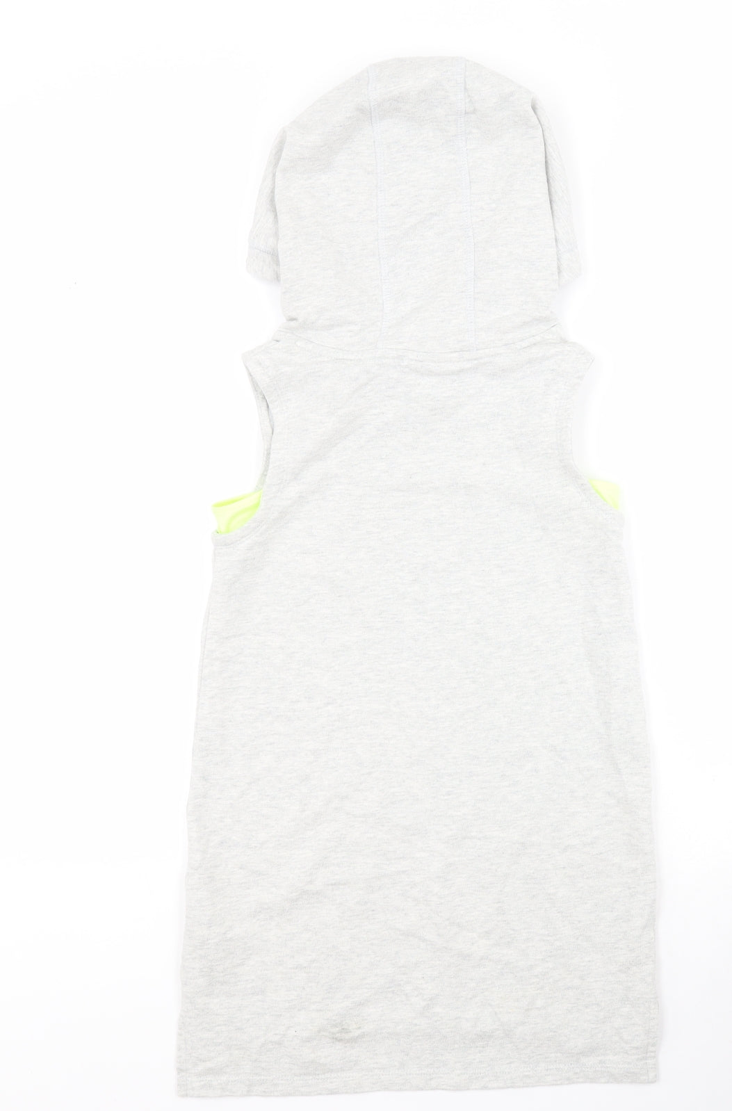 NEXT Girls Grey  100% Cotton Vest  Size 7 Years  Pullover