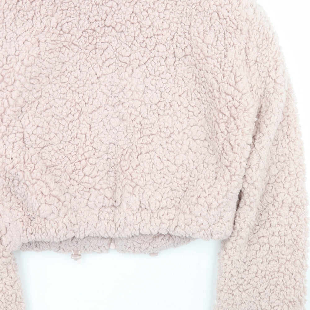 New Look Girls Pink   Jacket  Size 12-13 Years  Zip