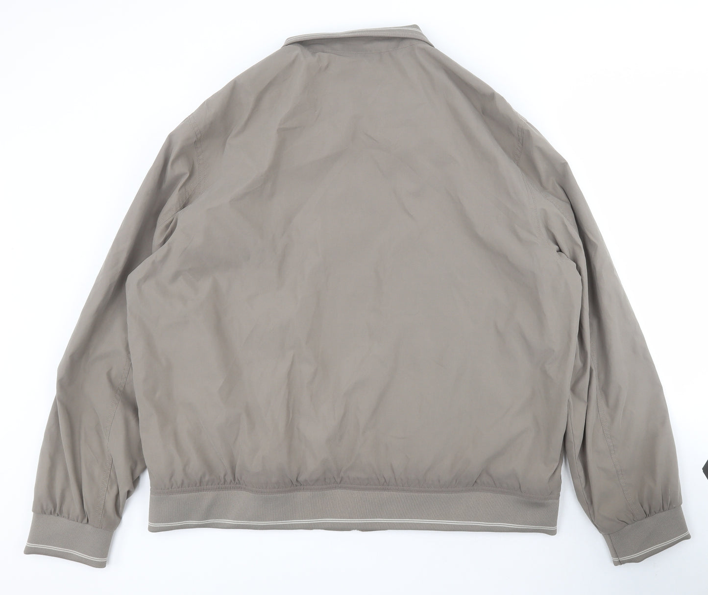 Marks and Spencer Mens Grey   Bomber Jacket Coat Size 2XL  Zip