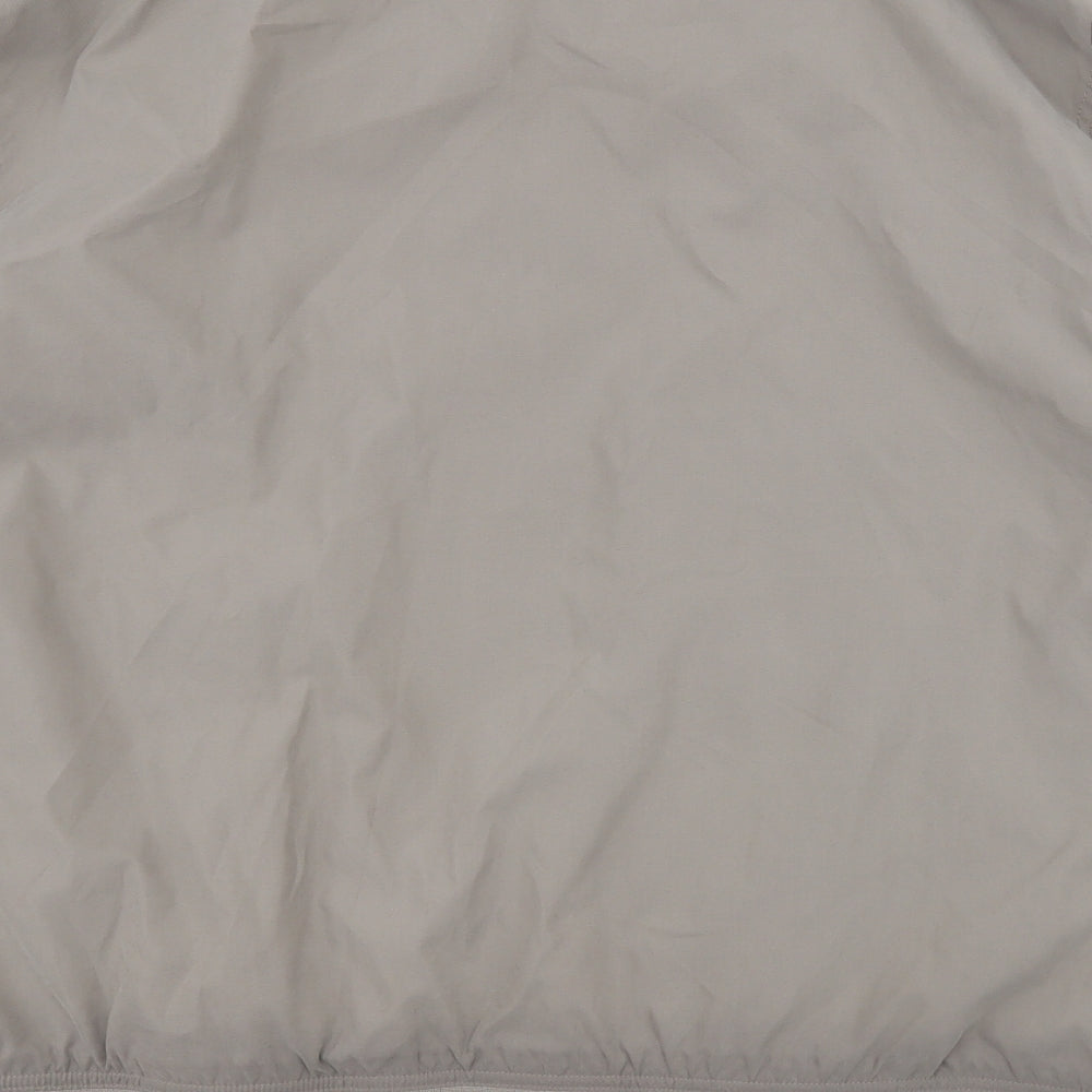 Marks and Spencer Mens Grey   Bomber Jacket Coat Size 2XL  Zip