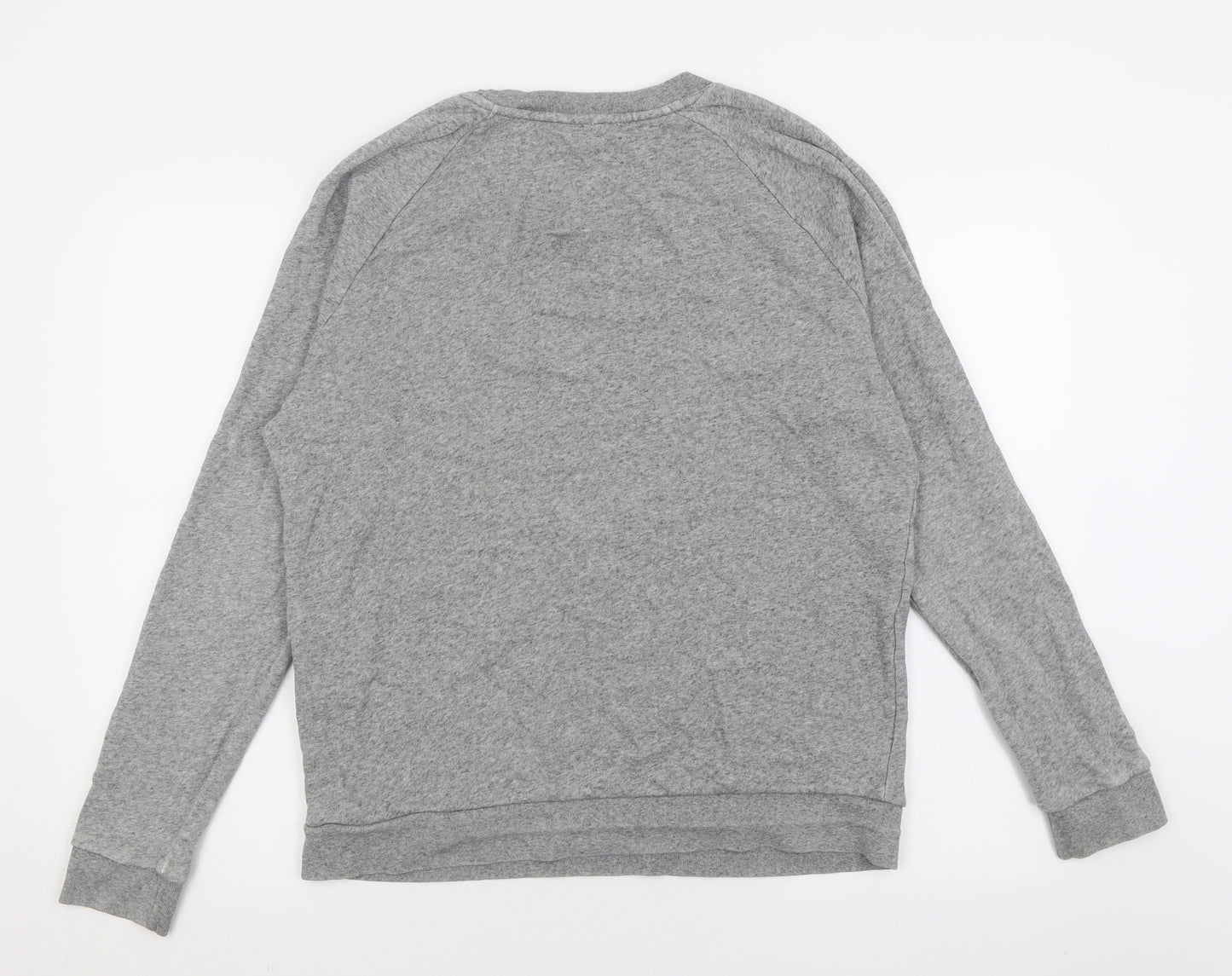 Signature by Levi Strauss & Co. Mens Grey  Cotton Pullover Sweatshirt Size M