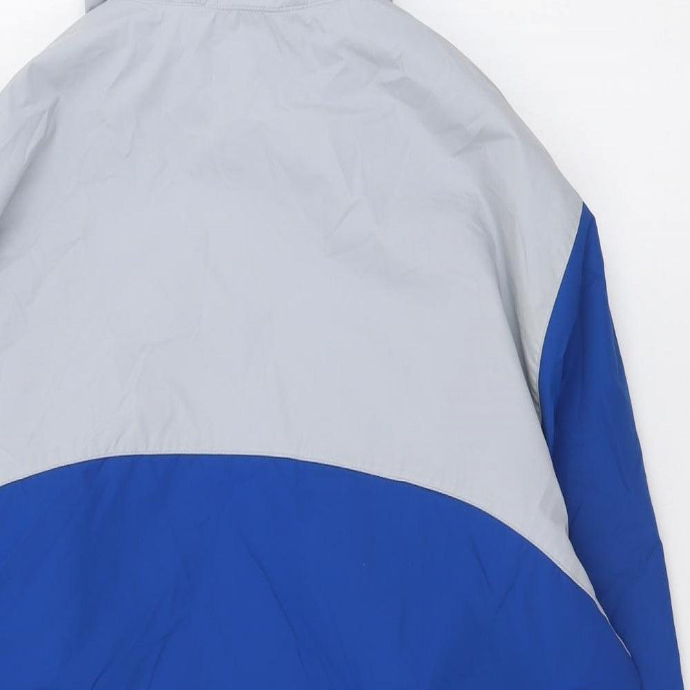 Nike Mens Blue   Quilted Coat Size L  Zip