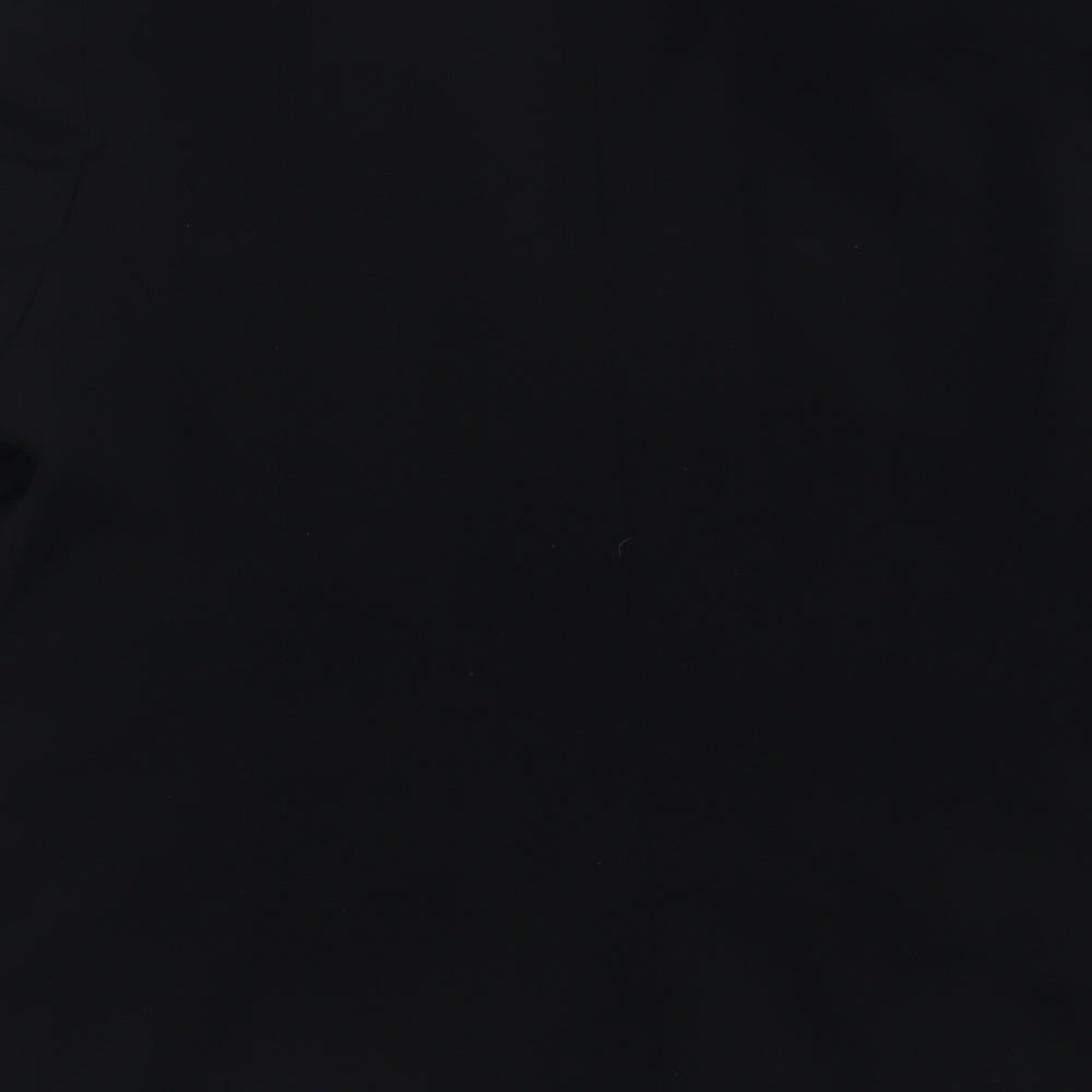 AMARANTO Womens Black   Jacket Blazer Size 16  Button