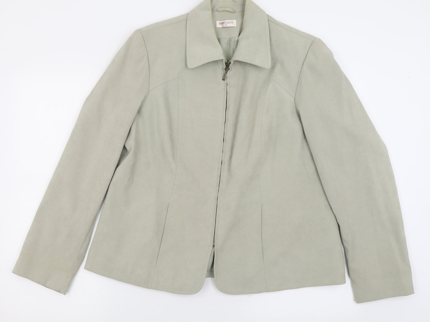 bonmarch Womens Green   Jacket  Size 18  Zip