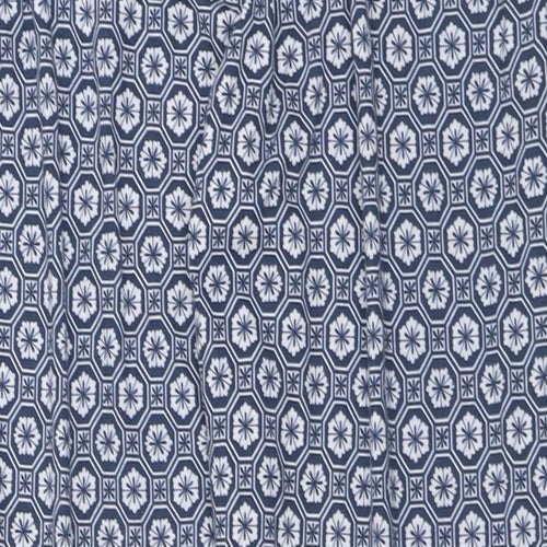 So Fabulous Womens Blue Geometric Polyester Bloomer Trousers Size 18 L28 in Regular