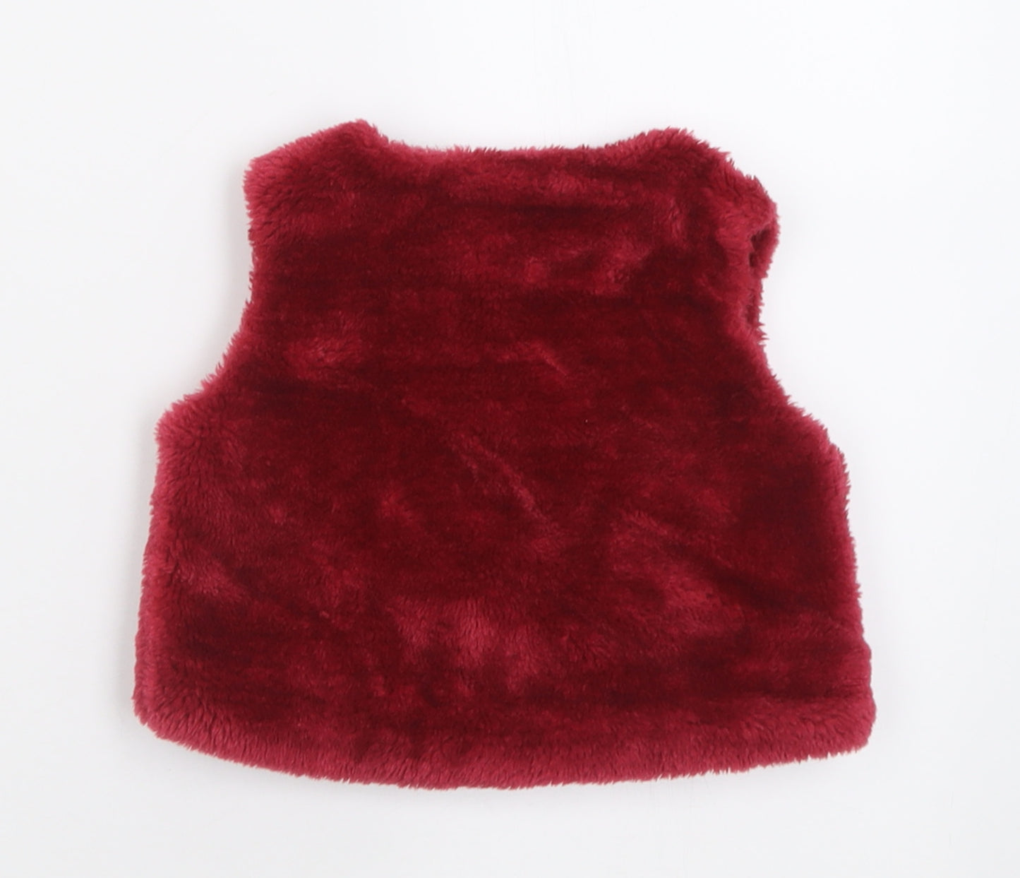 maelys Girls Red   Gilet Jacket Size 12 Months   Tie