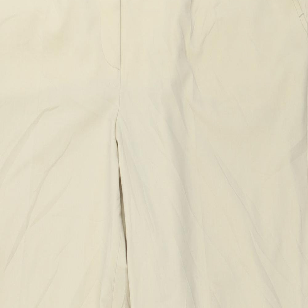 Blanchelle Womens Yellow  Polyester Trousers  Size 20 L29 in Regular Button