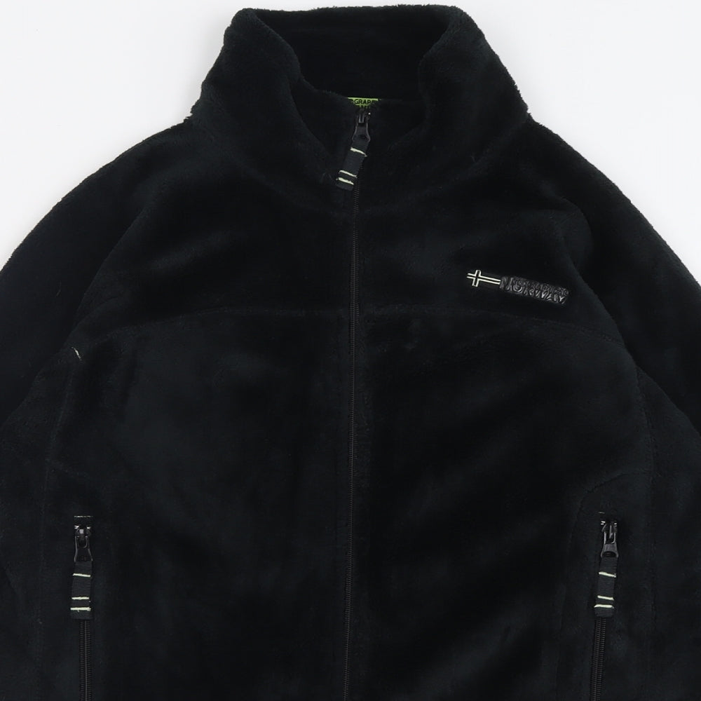 Geographical Norway Mens Black   Jacket  Size XL  Zip