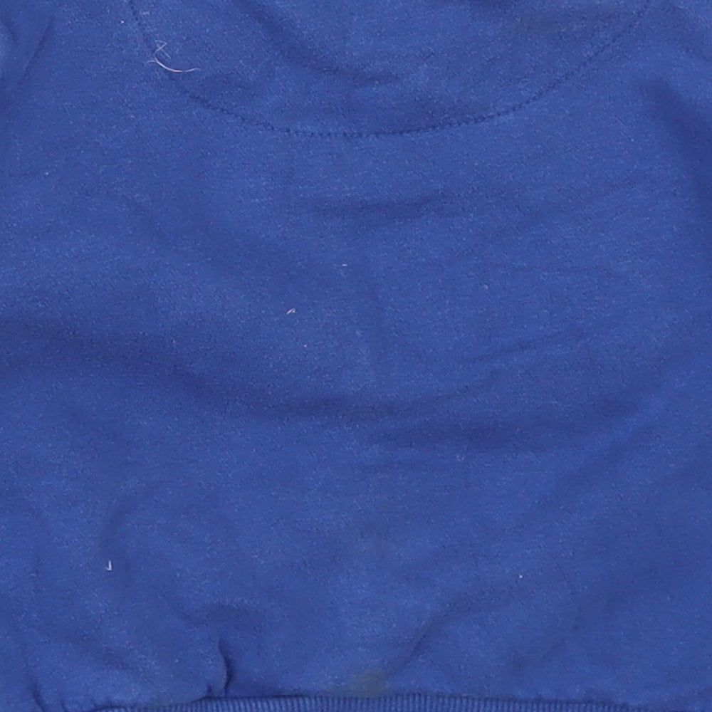 F&F Boys Blue  Cotton Pullover Sweatshirt Size 2-3 Years  Pullover - Dino Expert