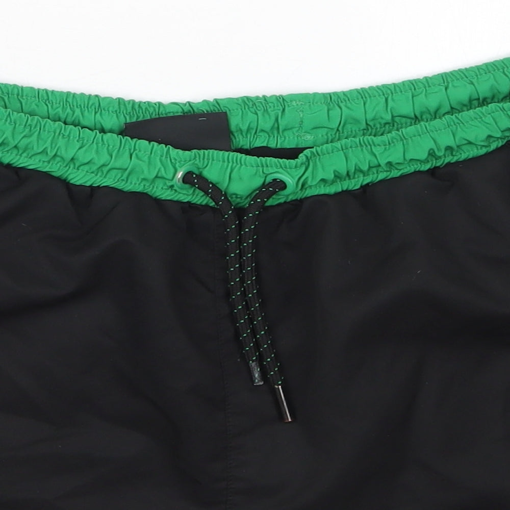 Gym King Mens Black  Polyester Athletic Shorts Size L  Regular Drawstring