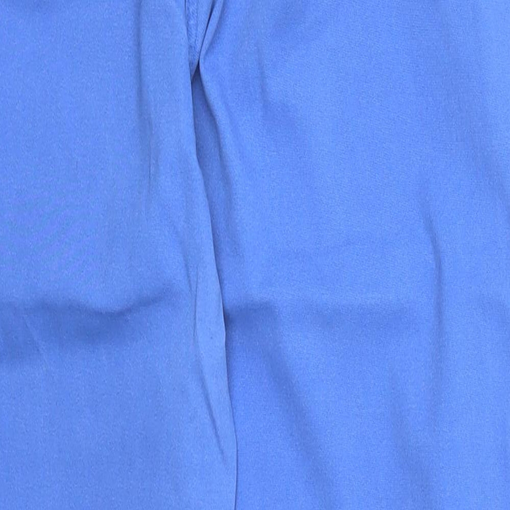 Damart Womens Blue  Cotton Straight Jeans Size 18 L28 in Regular Button