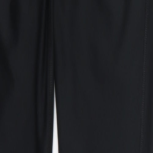 Nike Womens Black  Polyester Track Pants Trousers Size XS L31 in Regular