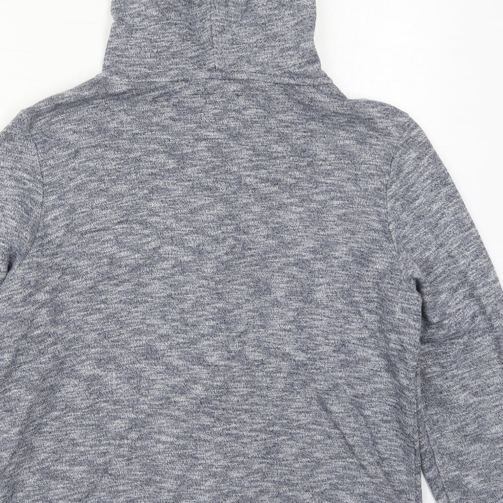 Atmosphere Womens Blue  Cotton Full Zip Hoodie Size 18  Zip