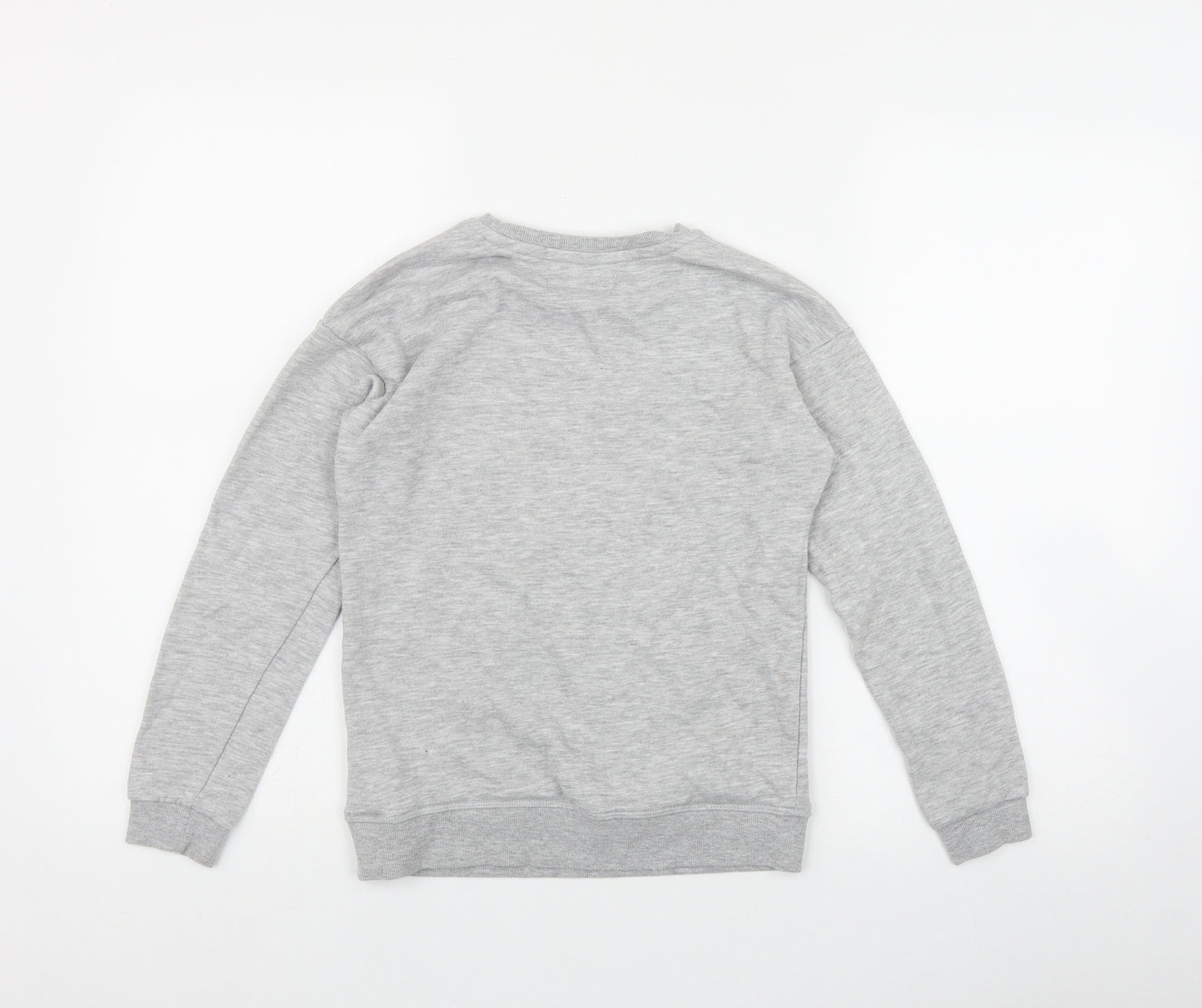 Primark Girls Grey  Cotton Pullover Sweatshirt Size 10-11 Years   - 'Bronx'