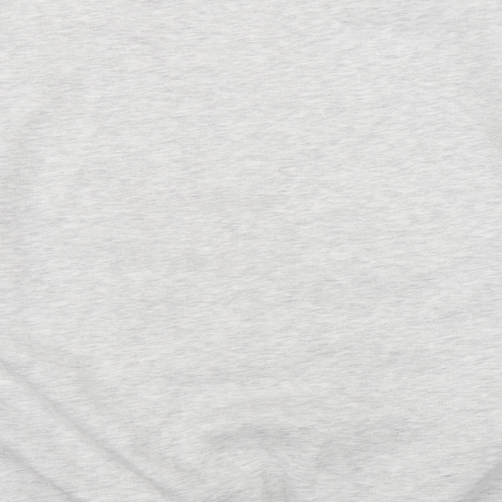 Primark Womens Grey  Cotton Pullover Sweatshirt Size S   - 'We're not so different'