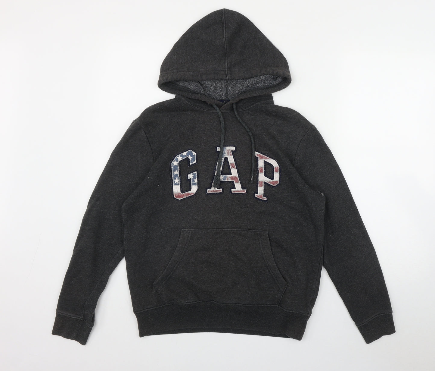 Gap Womens Grey  Cotton Pullover Hoodie Size XS