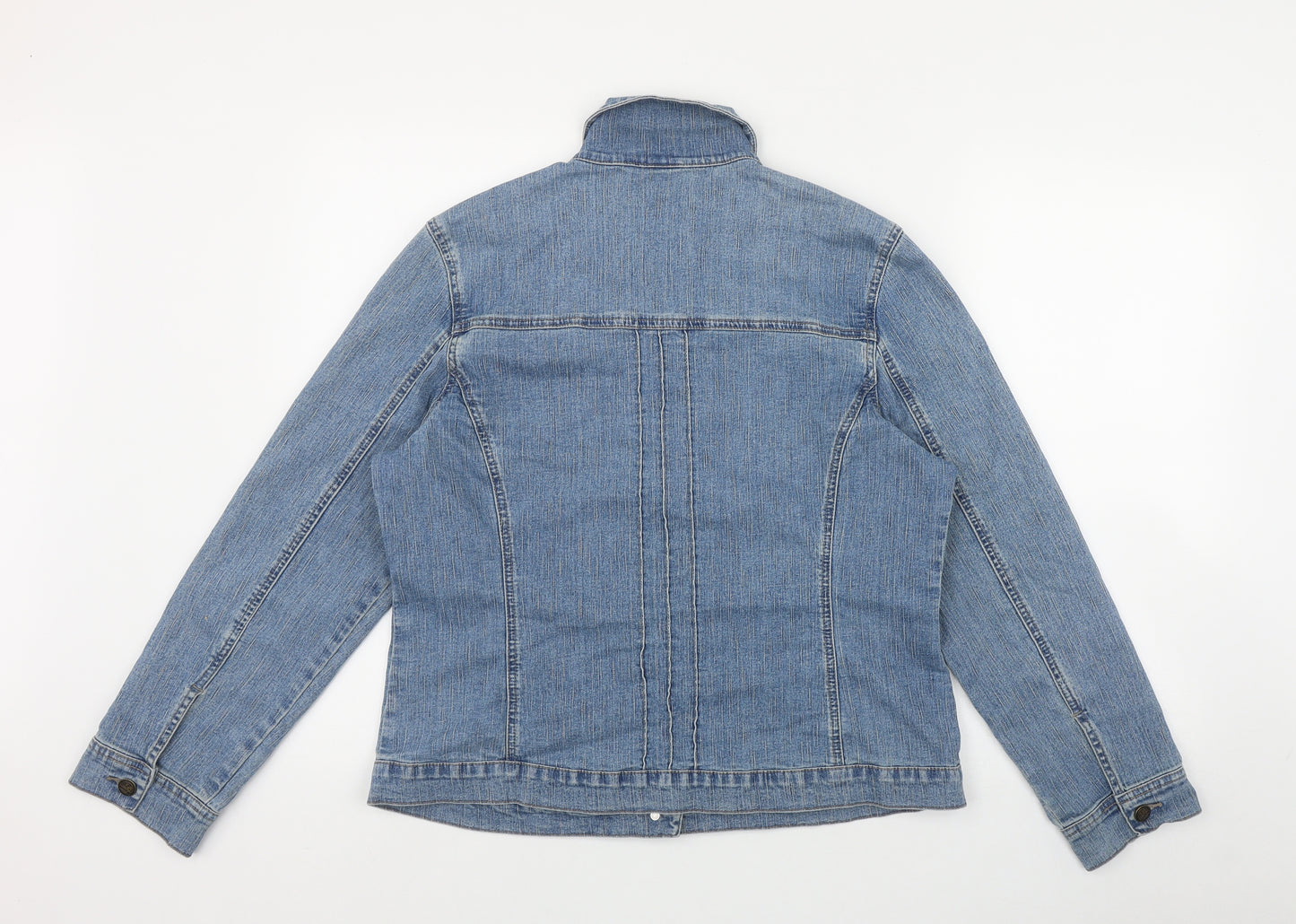 Universal Jeans Womens Blue   Jacket  Size 16  Button