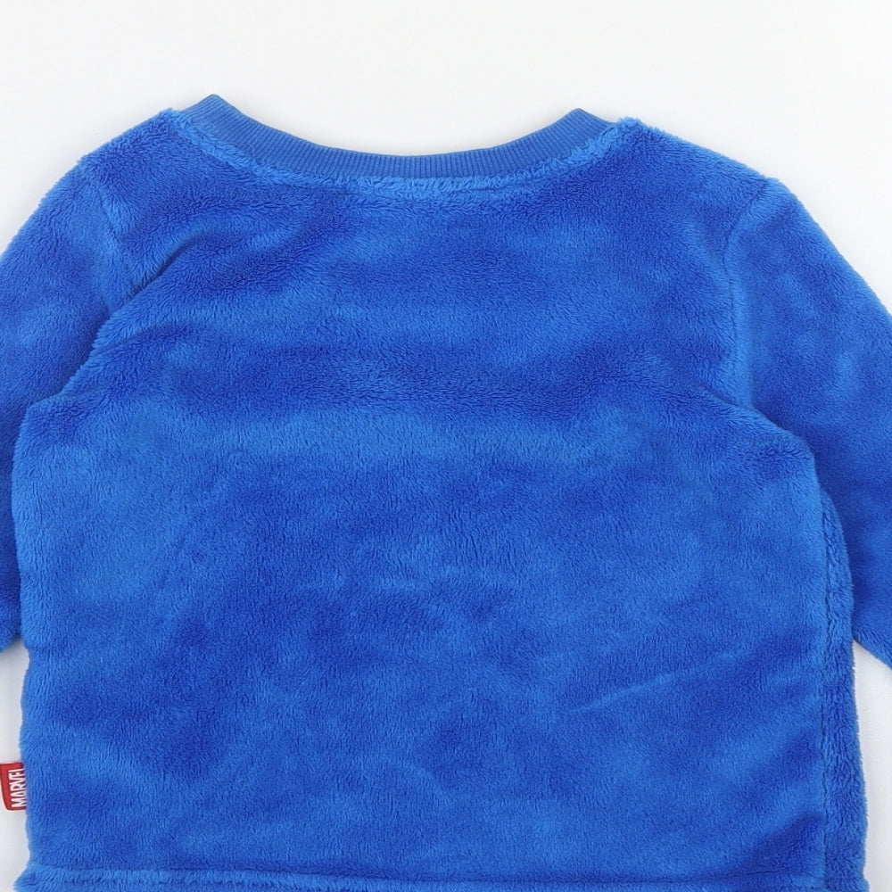 Disney Boys Blue  Polyester  Pyjama Top Size 4 Years   - Spiderman