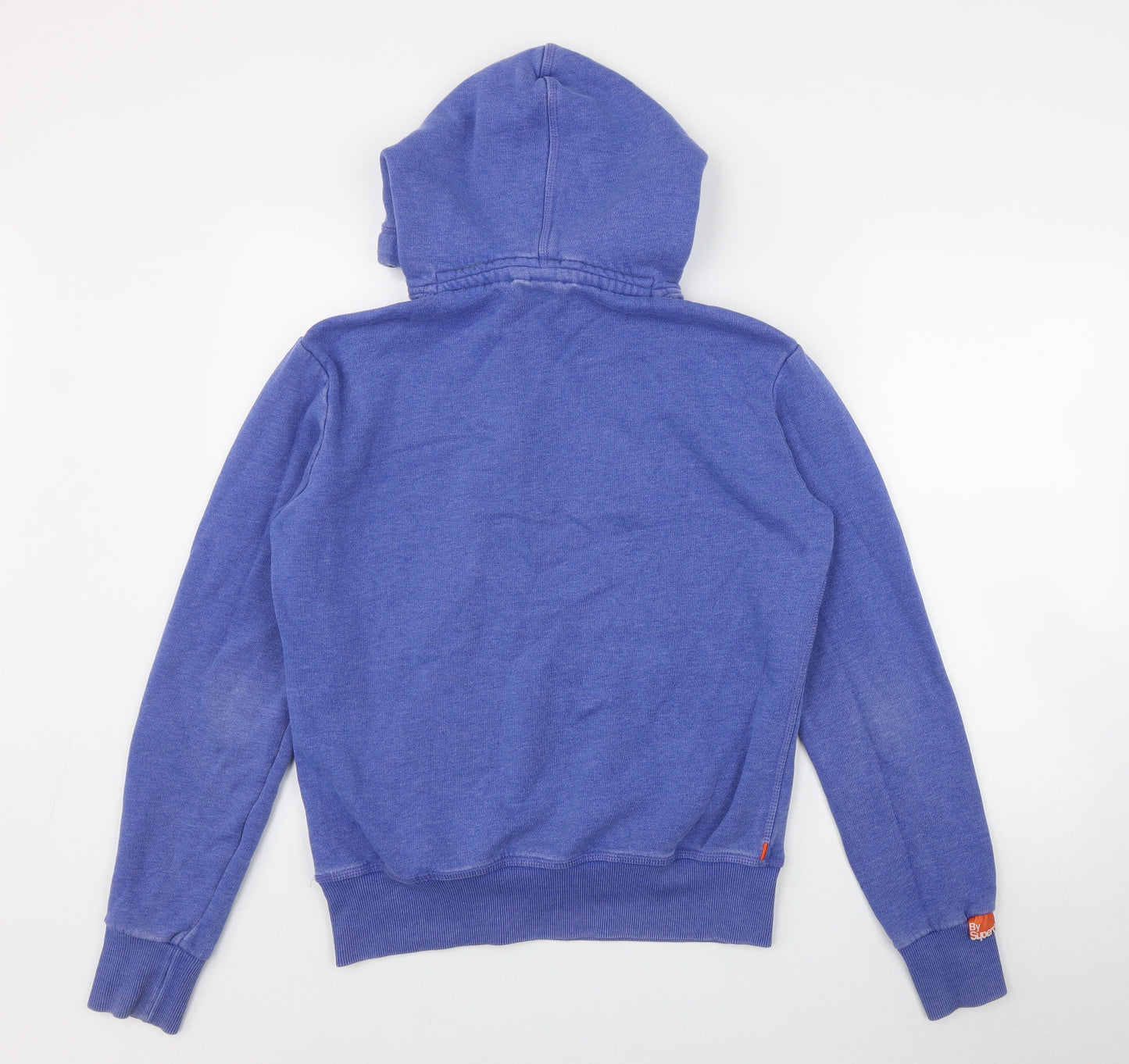 Superdry Womens Purple  Cotton Pullover Hoodie Size M