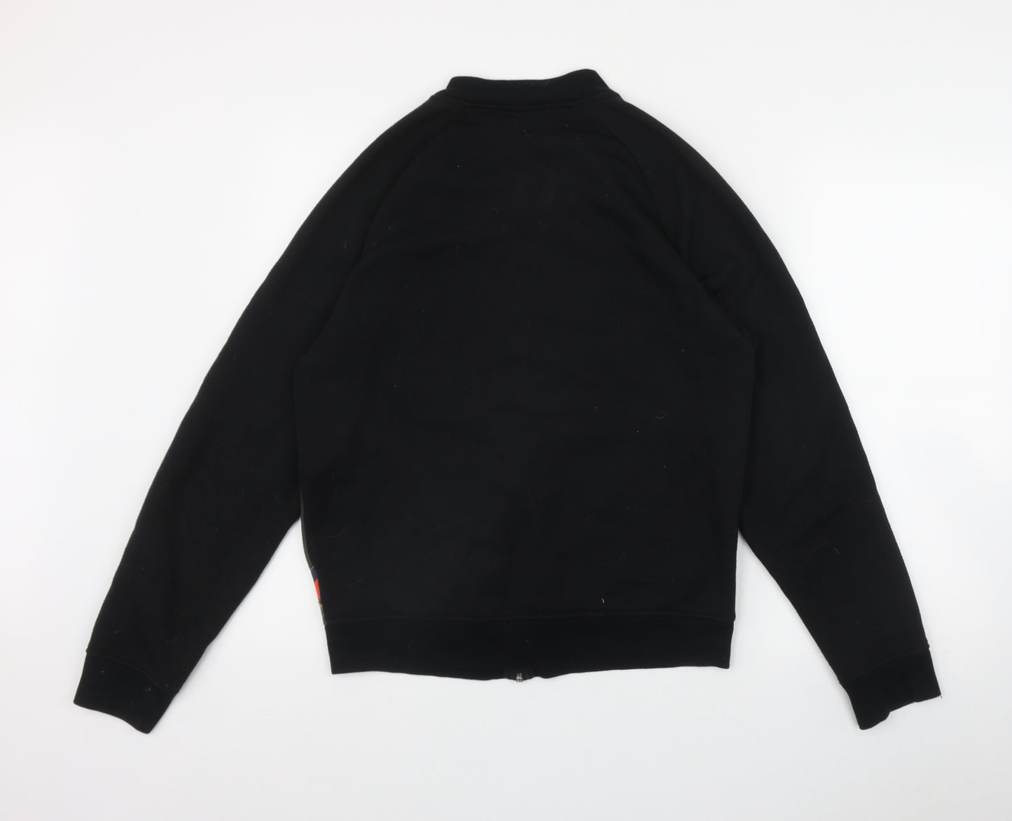 Topman Mens Black   Bomber Jacket Jacket Size S  Zip