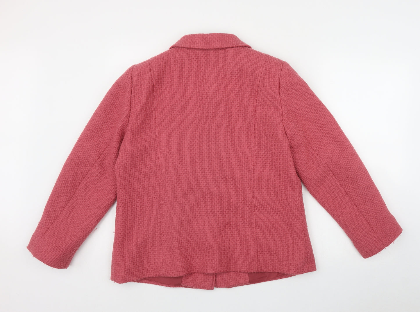 Eastex Womens Pink   Jacket  Size 14  Button