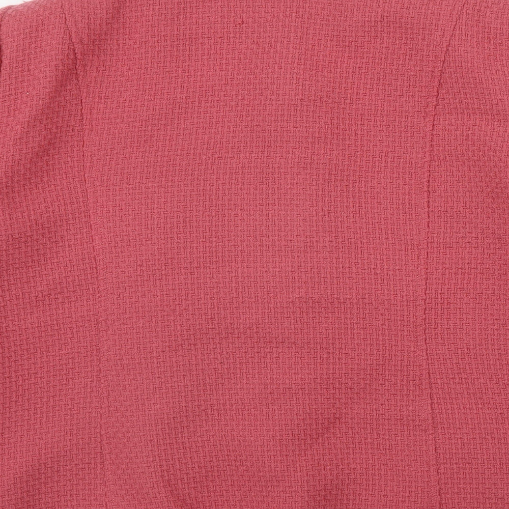 Eastex Womens Pink   Jacket  Size 14  Button