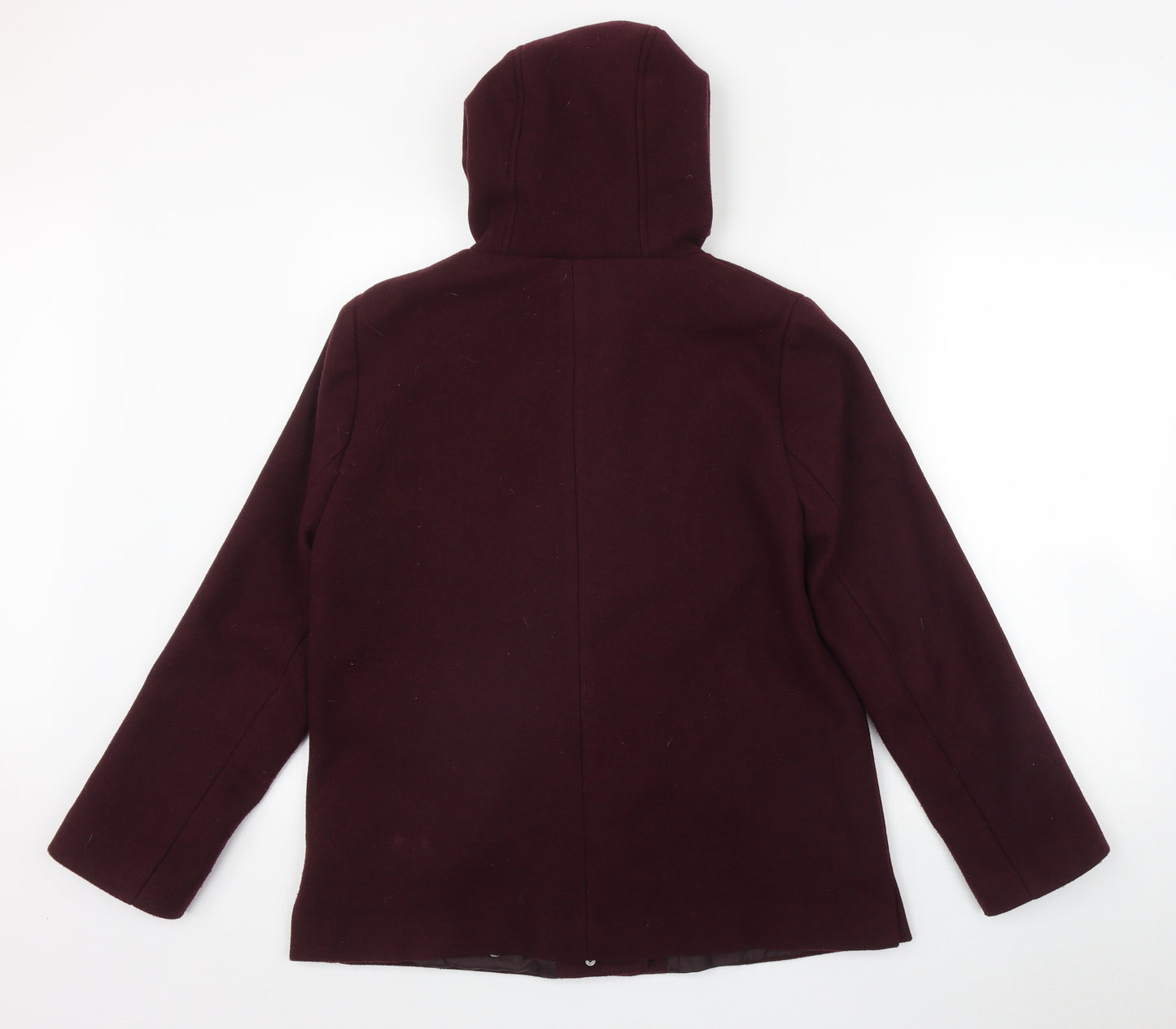 Primark Womens Red   Parka Coat Size 10  Zip
