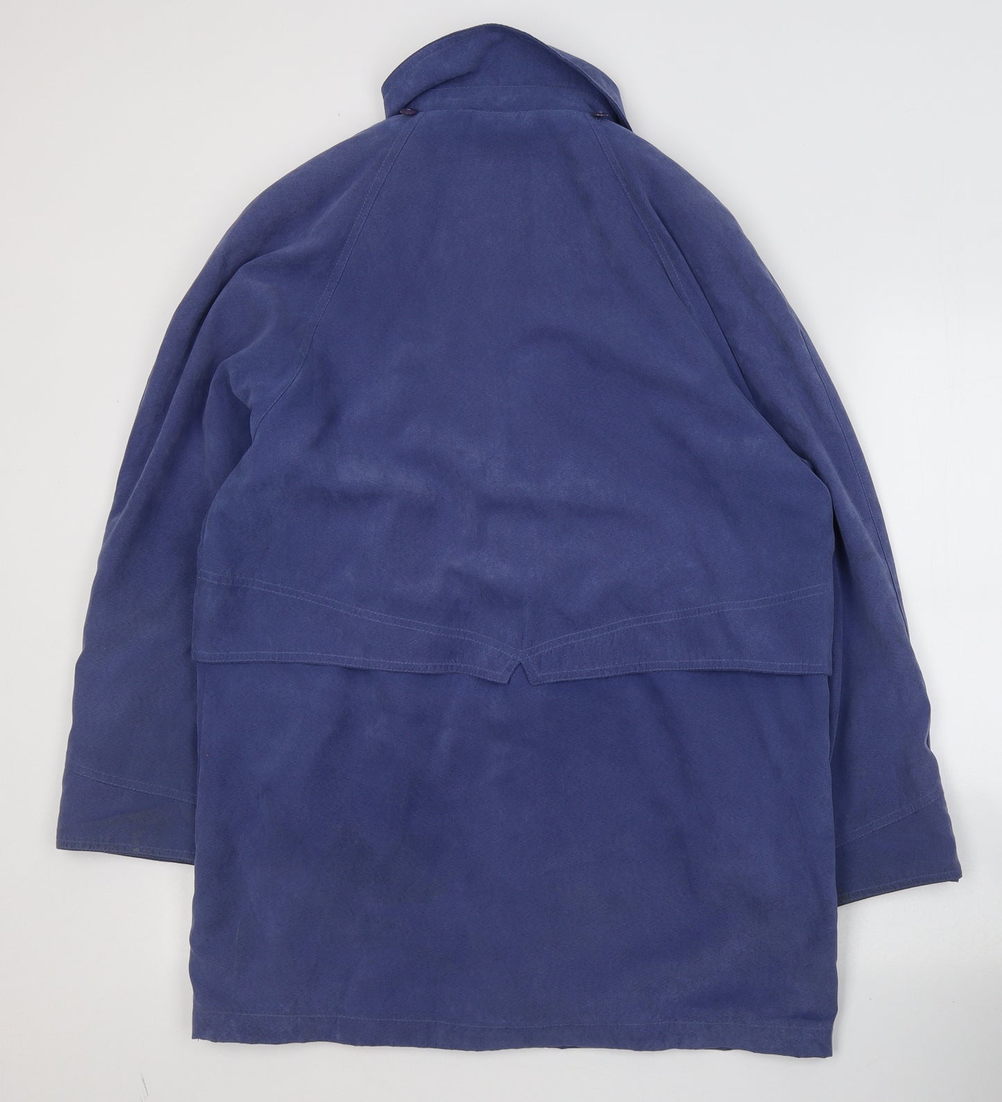 Dannimac Womens Blue   Trench Coat Coat Size M  Zip