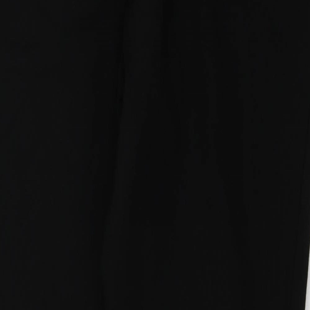 Nutmeg Womens Black  Cotton Jegging Leggings Size 14 L26 in