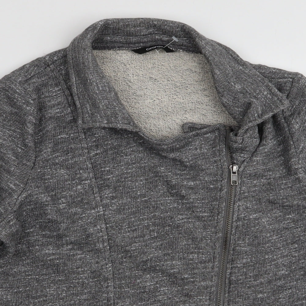 George Womens Grey   Jacket  Size 14  Zip
