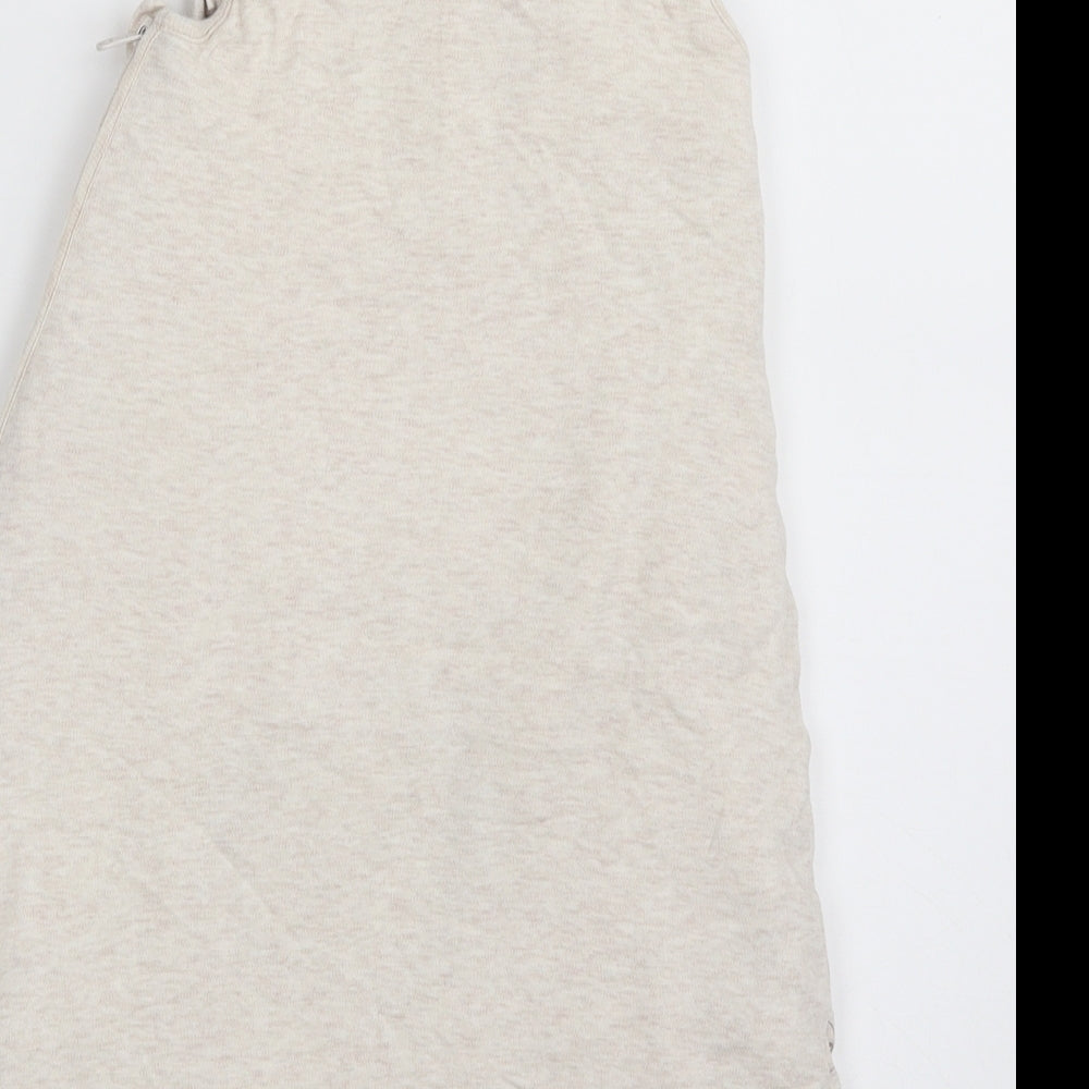 Janico Baby Beige  Cotton Babygrow One-Piece Size 0-3 Months  Snap - Bear