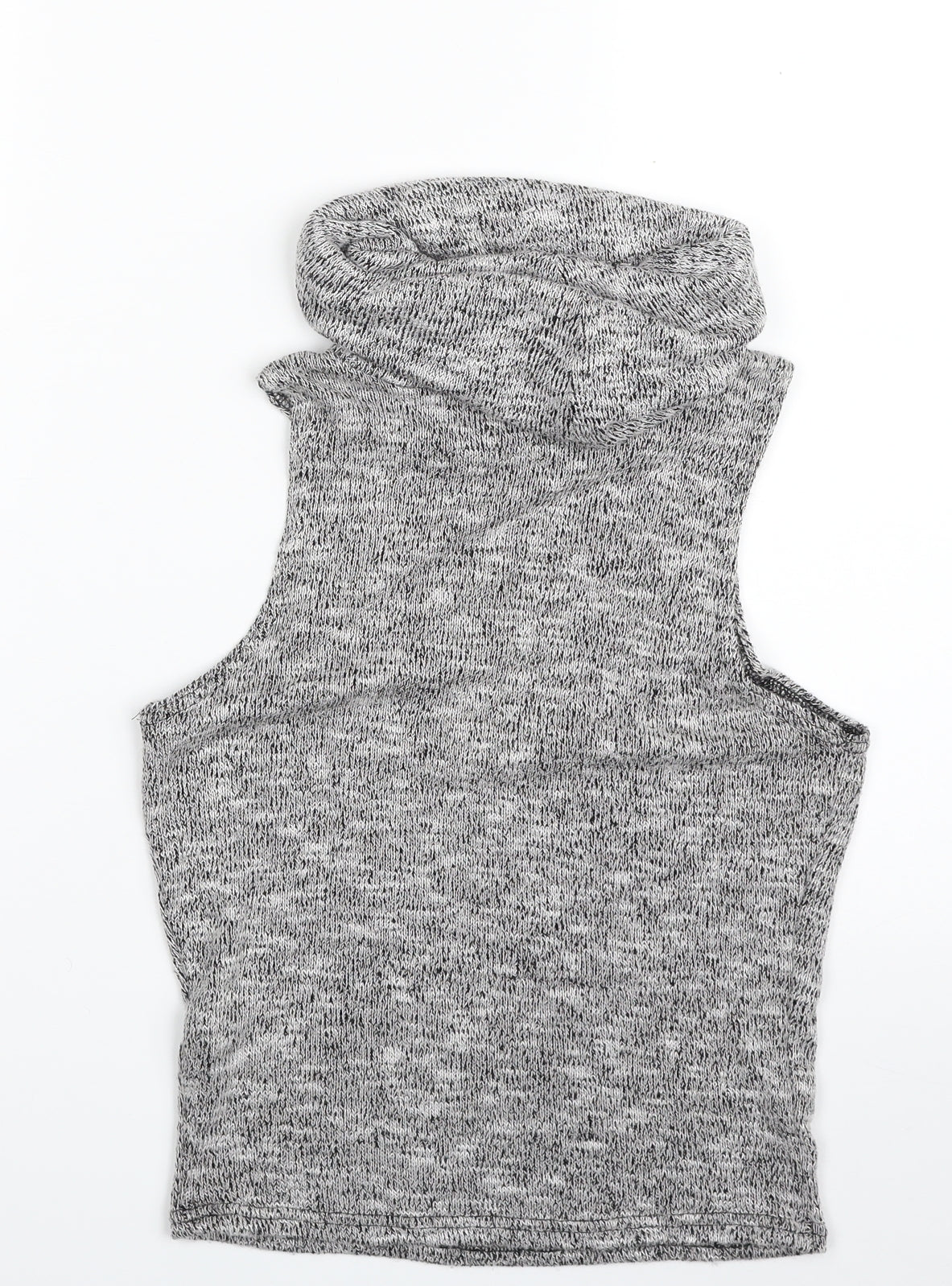 River Island Womens Grey  Polyester Pullover Sweatshirt Size 10  Pullover