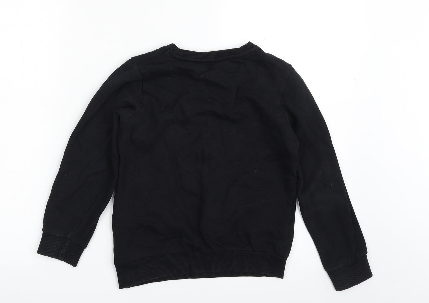 Matalan Boys Black Batik 100% Cotton Pullover Sweatshirt Size 8 Years  Pullover - Minecraft