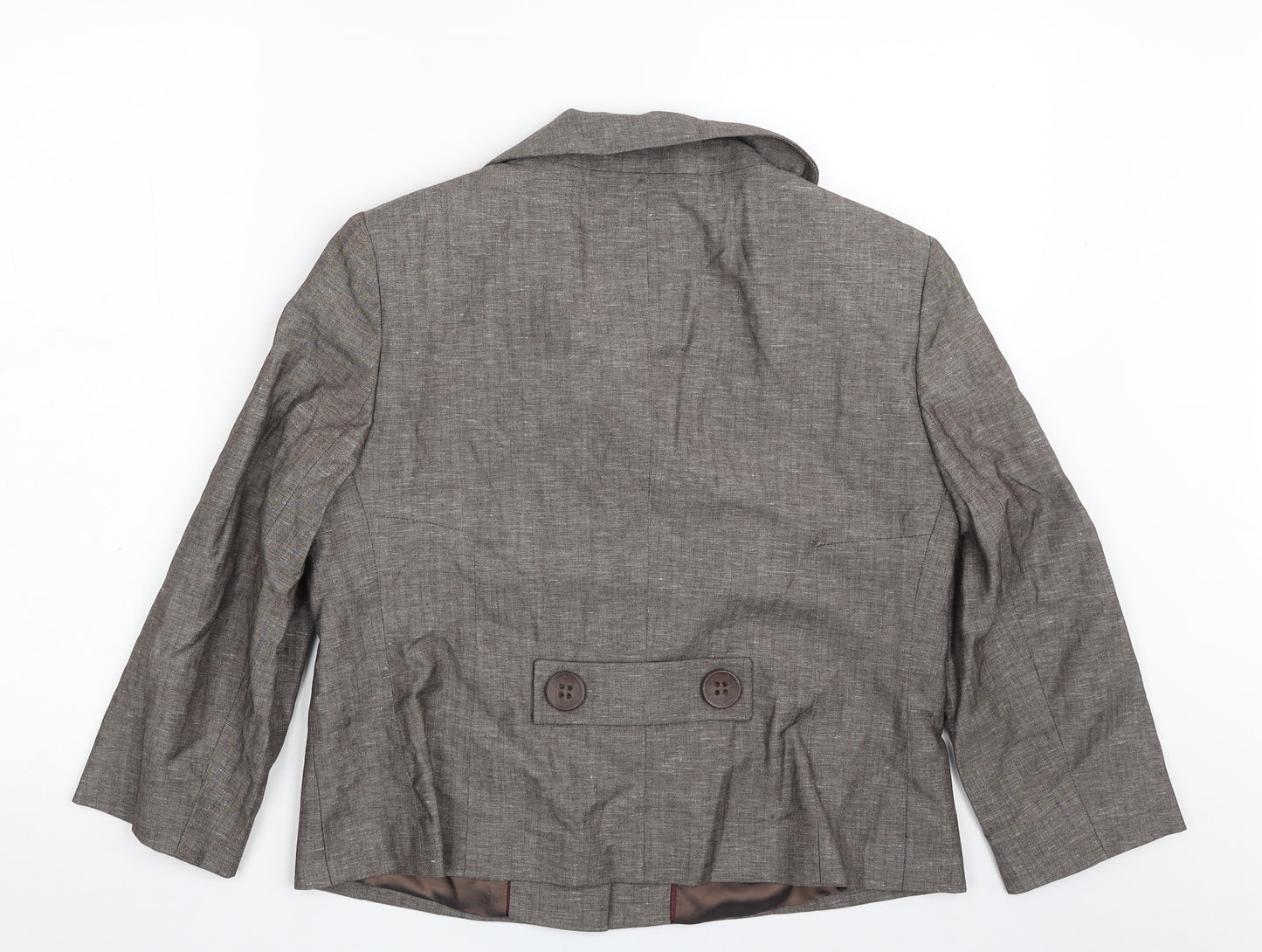 NEXT Womens Purple   Jacket Blazer Size 12  Button