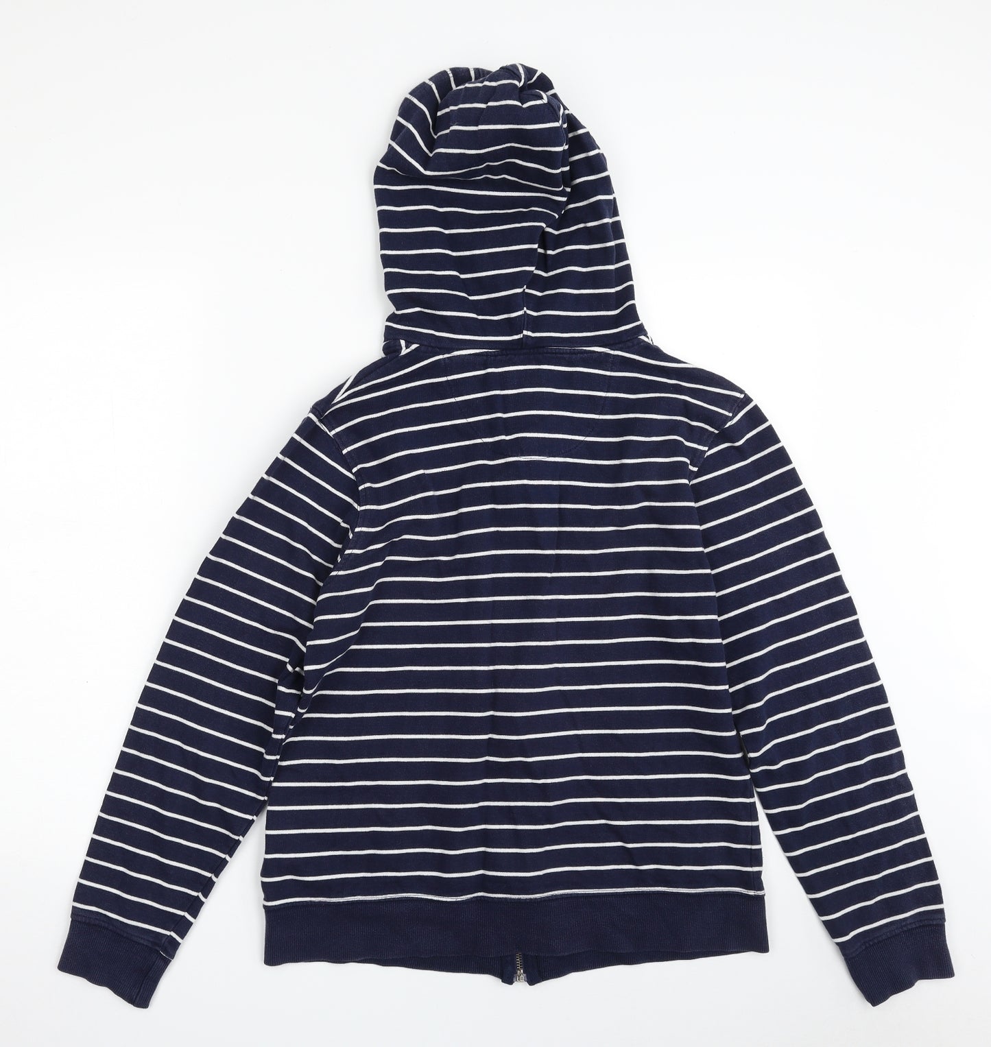 Beacan Cove Womens Blue Striped  Jacket  Size 12  Zip