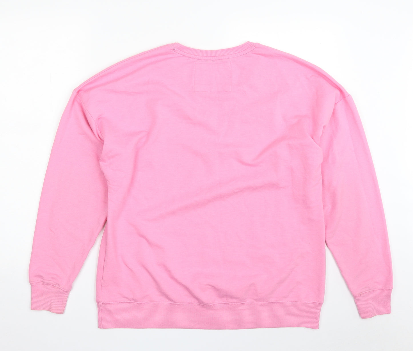 Primark Womens Pink  Polyester Pullover Sweatshirt Size 6  Pullover - Size 6-8