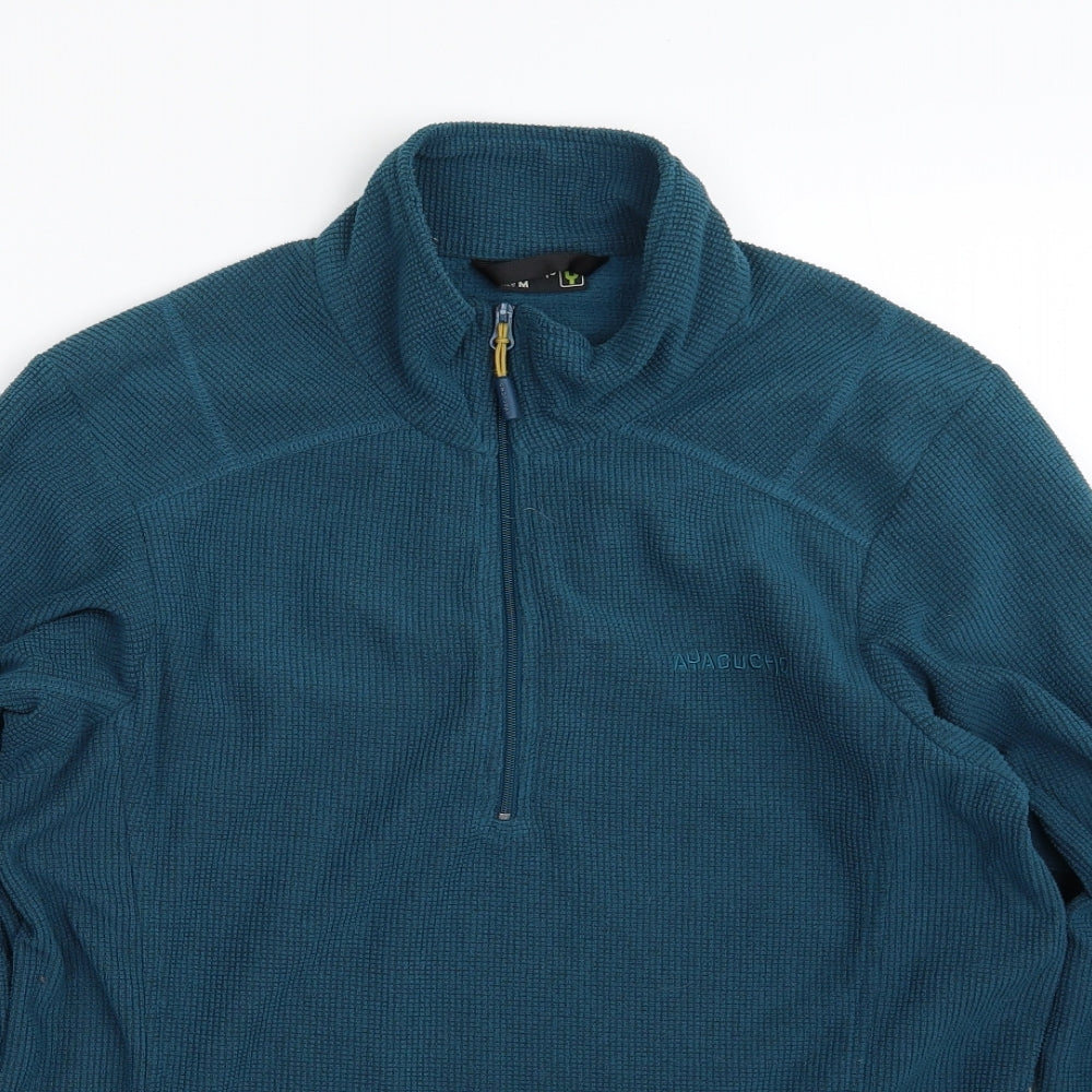 Ayacucho Mens Blue  Polyester Pullover Sweatshirt Size M