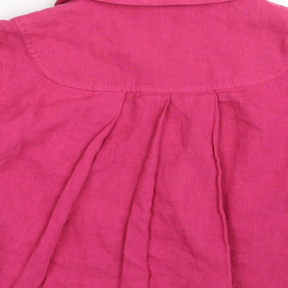 Phase Eight Womens Pink   Jacket  Size 10  Button