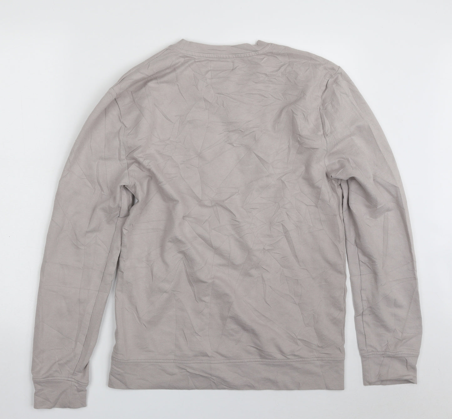 Topman Mens Purple  Cotton Pullover Sweatshirt Size L