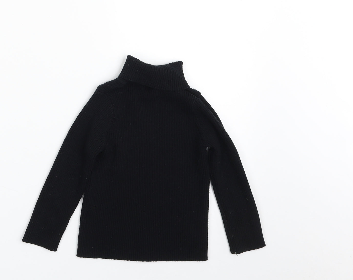 NEXT Baby Black  Cotton Pullover Jumper Size 12-18 Months  Pullover